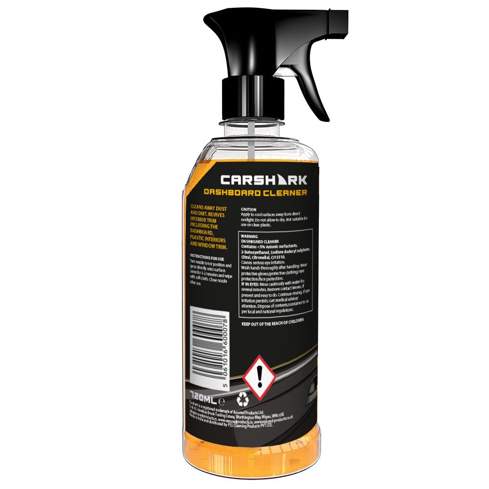 Car Shark DASHBOARD CLEANER TRIGGER 720ML