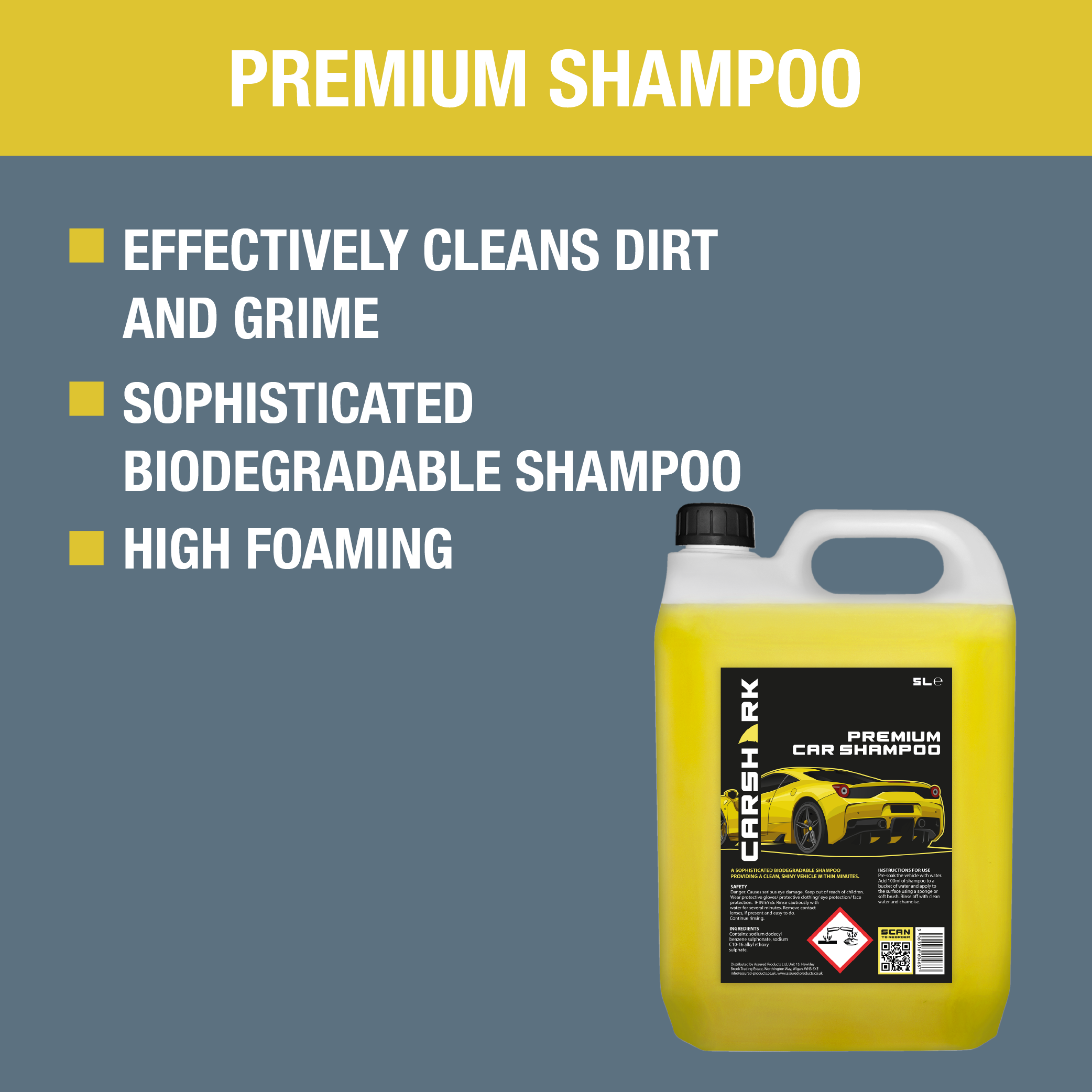 Ceramic Shampoo 5L