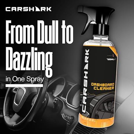 Car shark Dashbord Cleaner, leather cleaner, spray wax