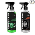Car Shark DIRT, TAR & BUG REMOVER 720ML+Car Shark TYRE POLISH TRIGGER 720ML