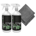 Waterless Wash & Wax Original 2 x 1 Litre with 2 x Microfibre Cloths