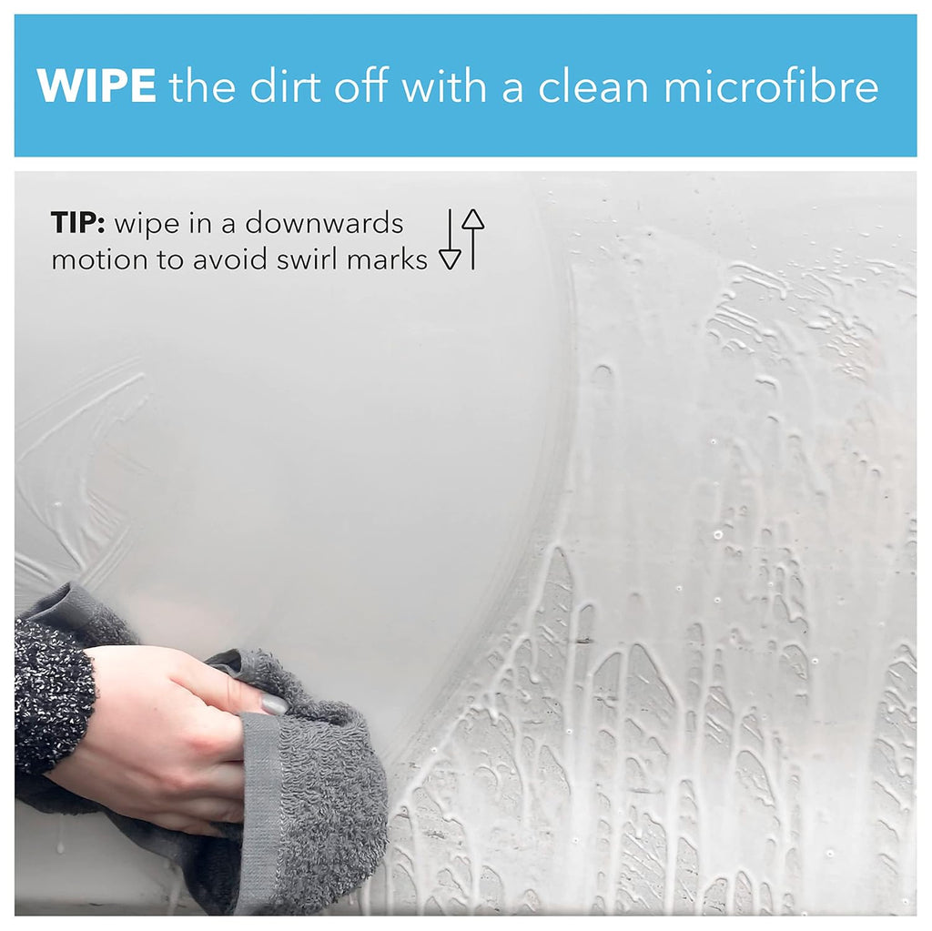 Waterless Wash & Wax Original 2 x 1 Litre with 2 x Microfibre Cloths