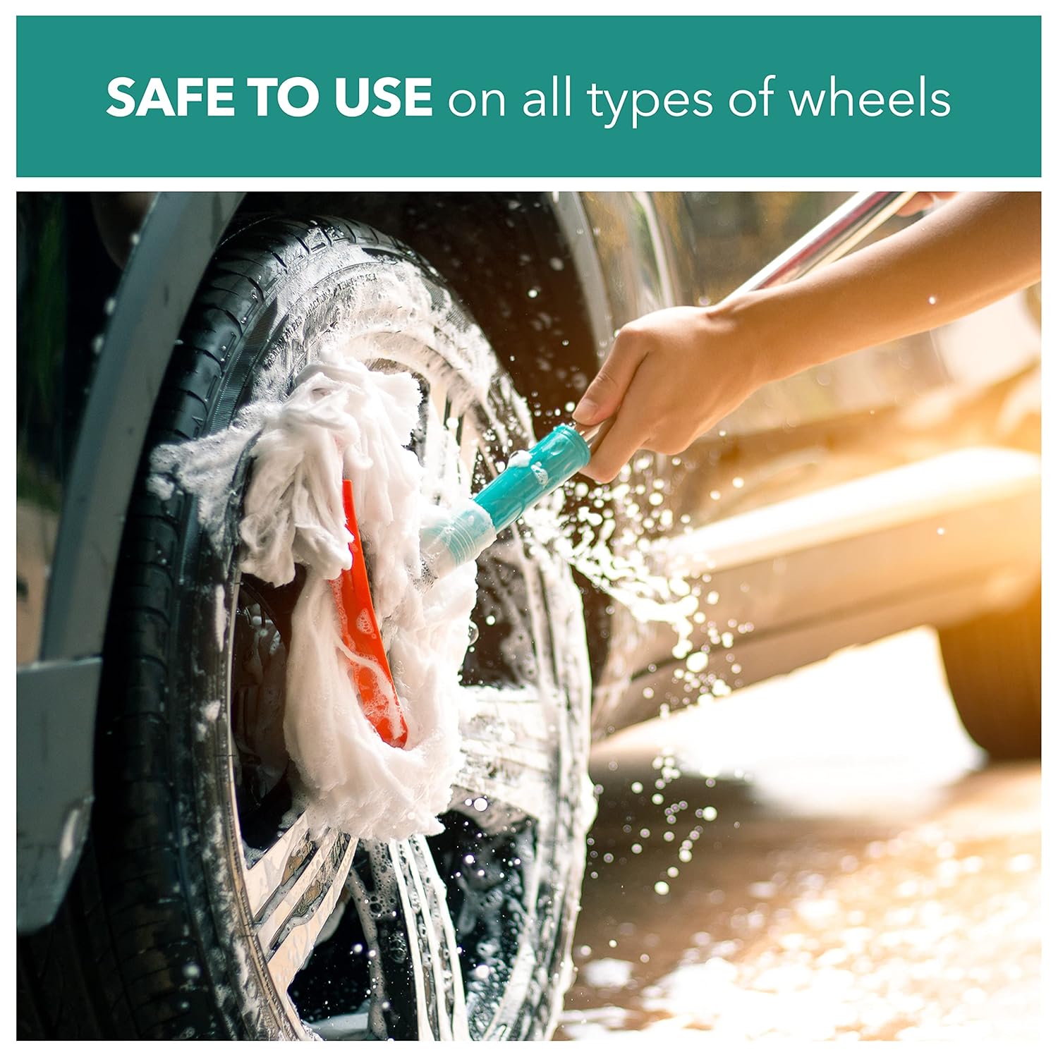 Non-Acidic Wheel Cleaner 5L + Long Hose Trigger