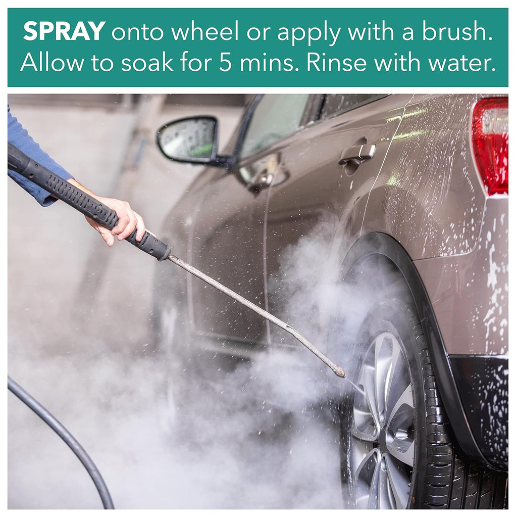 Non-Acidic Wheel Cleaner 5L + Long Hose Trigger