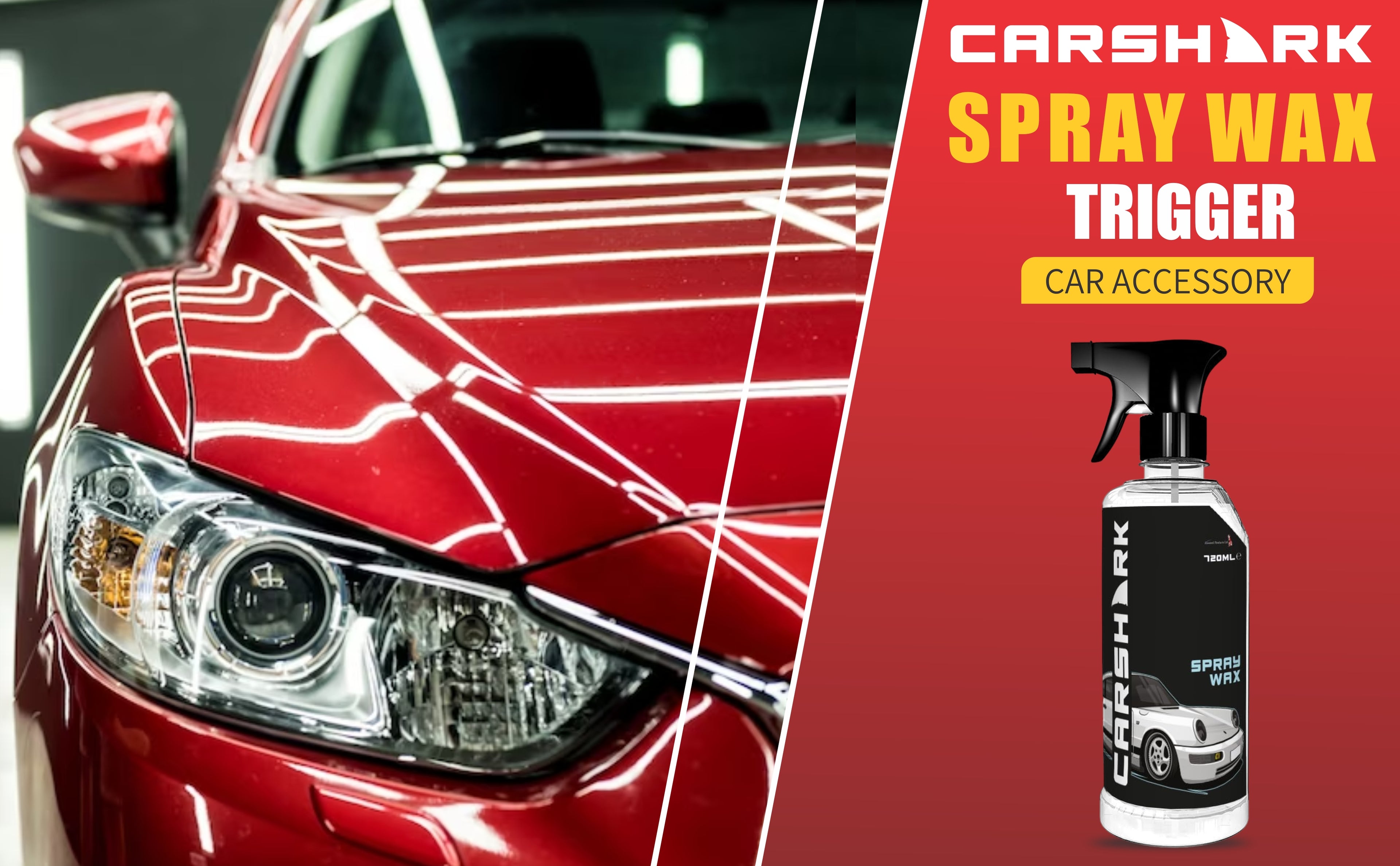 Car shark Spray wax 720ml