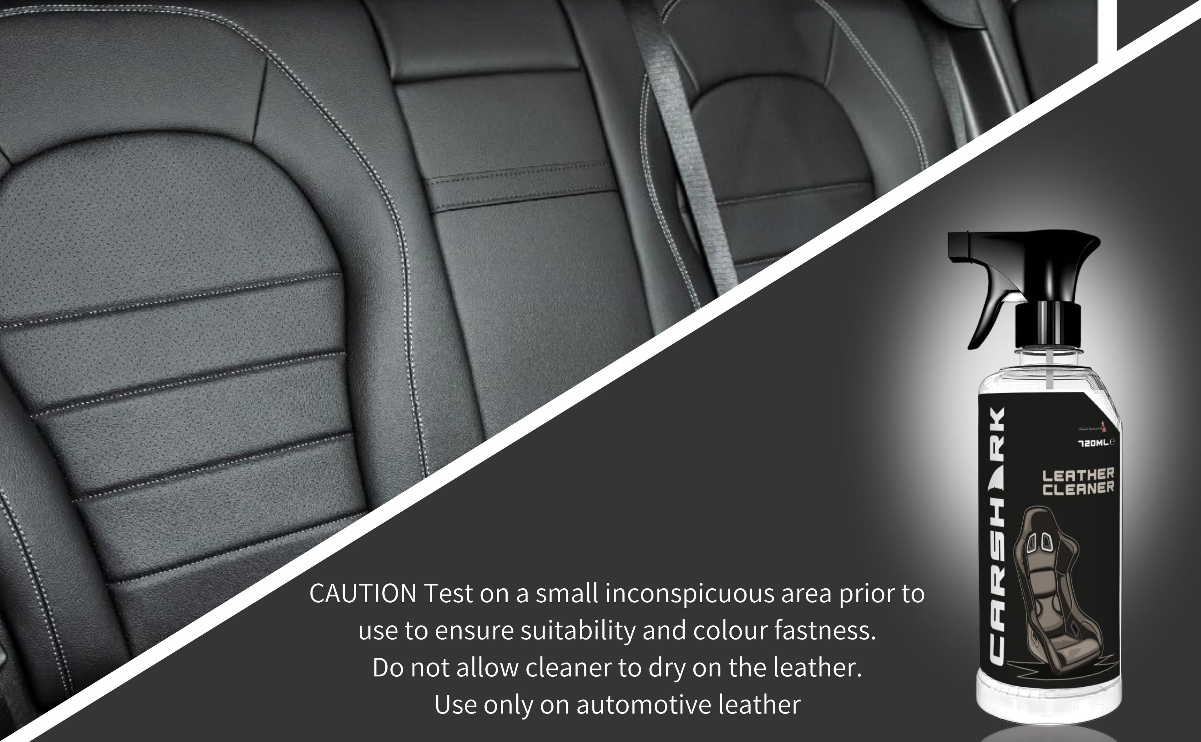 Car Shark LEATHER CLEANER TRIGGER 720ML