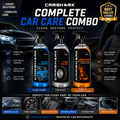 Car Shark GLASS CLEANER TRIGGER 720ML+Car Shark TYRE POLISH TRIGGER 720ML+Car Shark FABRIC & UPHOLSTERY CLEANER 720ML